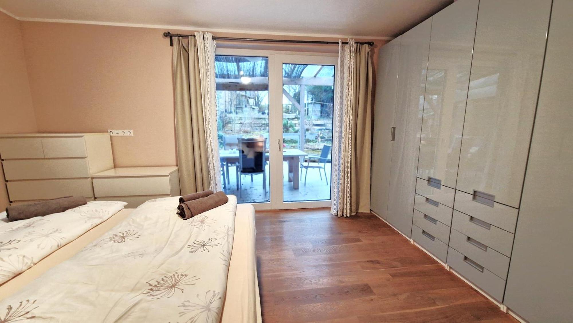Wohnung Mit Sauna, Garten & Schwimmteich Bietigheim-Bissingen Kültér fotó